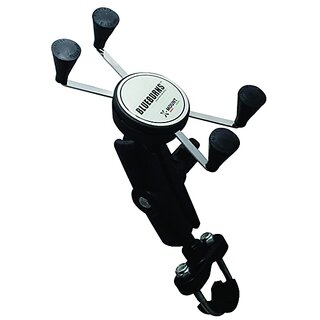 BlueBurns X Mount Mobile Phone Holder/High speed Motorcycle/Scooter/Bike/Bicycle/Handle Mount with 360deg Rotation, Aero