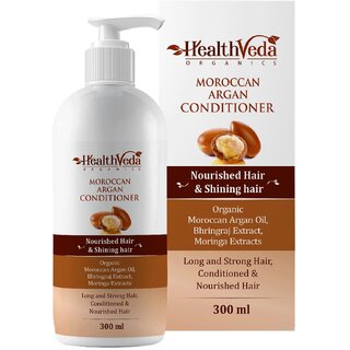                       Health Veda Organics Moroccan Argan Conditioner (300 ML)                                              