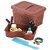 Trueware Camellia Laundry Basket With Lid |Storage|Multi -Purpose Basket