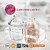 Trueware Kimora Serving Set o f 2 Pcs With Tray - Plain Crystal Cut Pattern Plastic Dry Fruit Jars500ml Each Unbreakable Container