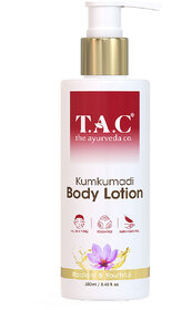 T.A.C - The Ayurveda Co. Kumkumadi Body Lotion With Goodness of Saffron for Dull  Tanned Skin - 250ml