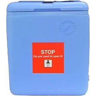                       FAIRBIZPS 4 Ice Pack Vaccine Storage Carrier Box Portable CFC- 1.67 LITER  (Blue) Vaccine Storage Box                                              