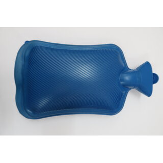 FAIRBIZPS Hot Water Bag for Pain Relief Large Capacity Manual Hot Water Bag for Back Pain, Period Pain, Neck (BLUE)