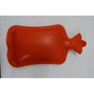 FAIRBIZPS Hot Water Bag for Pain Relief Large Capacity Manual Hot Water Bag for Back Pain, Period Pain, Neck (ORANGE)