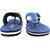 OLIVER WALK Flip Flop Slipper For Men - Blue (Pack of 2)