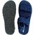 OLIVER WALK Trending Sandal  Flip Flop Set For Men - Blue (Pack of 2)