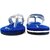 OLIVER WALK Trending Sandal  Flip Flop Set For Men - Blue (Pack of 2)