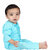 Kid Kupboard Cotton Baby Boys Kurta and Pajama Set {Full-Sleeves, Light Blue, Collared Neck}