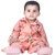 Kid Kupboard Cotton Baby Girls T-Shirt and Pant {Full-Sleeves, Light Orange}