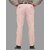 JUST TROUSERS Slim Fit Men Rose Gold Lycra Blend Trousers