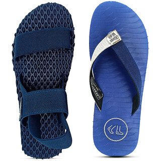                       OLIVER WALK Men Sandal  Flip Flop Set (Pack of 2)                                              