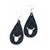 Divian Zodiac Sign PU Leather Earrings For Women  Girls, Raksha Bandhan Friendship Day Gifts, PU Leather Earrings (The