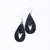 Divian Zodiac Sign PU Leather Earrings For Women  Girls(The Capricorn)