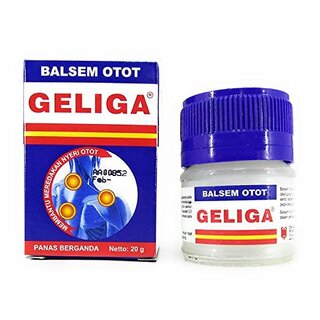                       Movitronix Geliga Pain relief balm 20g Pack of 1 Indonesia                                              