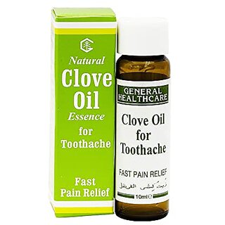                       Movitronix Natural Clove oil 10ml for Teeth pain relief - UK Product- Pack of1                                              