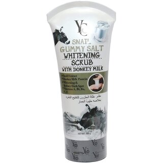                       Movitronix Yc Snail and donkey milk scrub for whitening 150ml pack of 1 Thailand                                              
