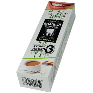                       Movitronix Giffraine bamboo herbal tooth paste 160g pack of 1 - Thailand                                              