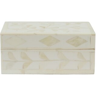 Divian Indian Handmade Mother Of Pearl Storage Box for Home use.