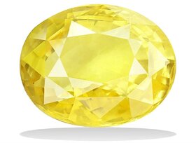 Yellow Sapphire  4.50 Ratti Unheated Untreated Ceylon Mined Pukhraj Gemstone AAA++ Quality Certified Natural Gemstone