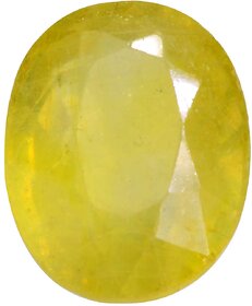 5.50 Ratti  Unheated Untreated Ceylone Yellow Sapphire Pukhraj Stone Original Certified Natural Gemstone By PG