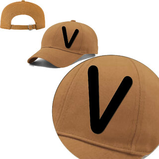 KHAKI--cap-V-VIRAT