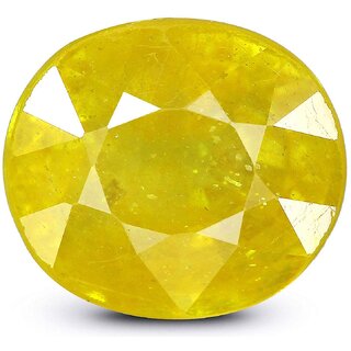 Yellow Sapphire Stone Loose Precious 10.50 Ratti Pukhraj Gemstone for Men and Women By PG