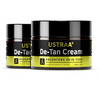                       Ustraa De-tan Cream For Men - Set Of 2                                              