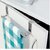 RSTC Stainless Steel Towel Holder Cabinet Hanger Over Door Kitchen Hook Drawer Storage (Small) (1)