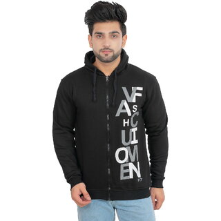 Black Hooded Sweatshirt 