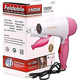 Nova 1000W Foldable Hair Dryer NV-1290 (1 Piece)