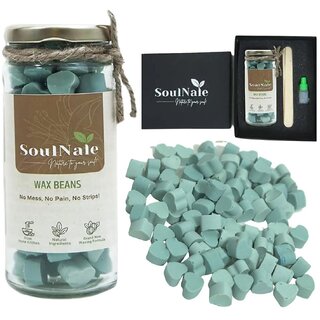 120gm SoulNate Hard Wax Beans for Entire Body Hair Removal  Depilatory Stripless Painless Hot Brazilian Waxing Beads