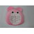 FAIRBIZPS Pillow for New Born Baby, Ideal for Round Head Shaping with Foam Cotton Cover for 0 - 12 months (PINK)