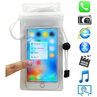                       Mettle ITC-MP-Pouch waterproof Case For Any Android and iPhone Universal Size Pouch( Multi-Color )                                              