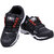 Aerofax Mens black red p green lace up running shoes