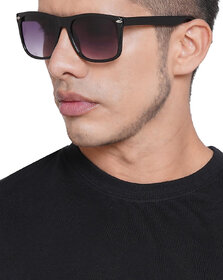 Men's Grey UV Protected Wayfarer Full Rim Sunglasses