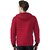 Men's Red Reversible Solid Double Sided Comfortable Long Sleeve Bomber Winter Jacket