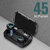 TecSox Max10 Bluetooth Earbuds  45 hr Playtime  IPX Water Resistant  Ergonomic Fit TWS