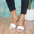 JM LOOKS Women's Ruched Strap Heels