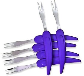 Vegetable Fruit Fork Spoon Set Food Grade Salad Dessert Cake Pastry Fruit Fork Choice for Home Decor