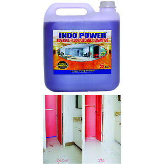                       INDOPOWER ACc106-ADVANCE FLOOR CLEANER SHAMPOO (MOGRA) 5ltr.                                              