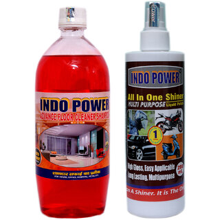 INDOPOWER ACc116-ADVANCE FLOOR CLEANER SHAMPOO (ROSE) 1ltr.+ALL IN-ONE MULTI-PURPOSE SHINER 200ml. INDOPOWER ACc116-ADVANCE FLOOR CLEANER SHAMPOO (ROSE) 1ltr.+ALL IN-ONE MULTI-PURPOSE SHINER 200ml.