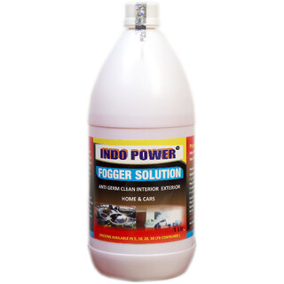 INDOPOWER ACc151-FOGGER SOLUTION Anti Germ Clean (Interior Exterior Home & Cars ) 1ltr. INDOPOWER ACc151-FOGGER SOLUTION Anti Germ Clean (Interior Exterior Home & Cars ) 1ltr.