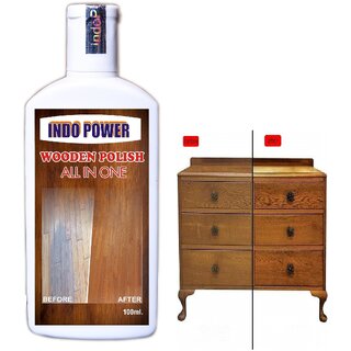 INDOPOWER ACc316-Wooden polish All In One 100ml. INDOPOWER ACc316-Wooden polish All In One 100ml.