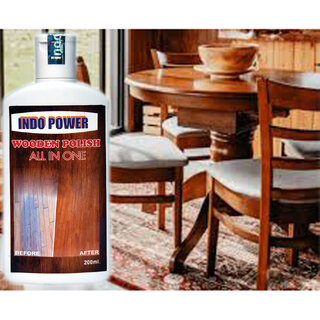 INDOPOWER ACc282-Wooden polish All In One 200ml. INDOPOWER ACc282-Wooden polish All In One 200ml.