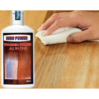 INDOPOWER ACc286-Wooden polish All In One 200ml. INDOPOWER ACc286-Wooden polish All In One 200ml.