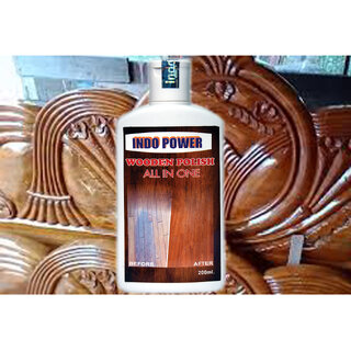 INDOPOWER ACc289-Wooden polish All In One 200ml. INDOPOWER ACc289-Wooden polish All In One 200ml.