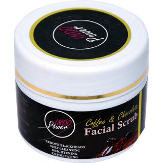                       INDOPOWER ADd19 -COFFEE & CHOCOLATE FACIAL SCRUB 100g.                                              