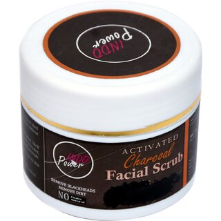 Indopower Add46 -activated Charcoal Facial Scrub 100g. Indopower Add46 -activated Charcoal Facial Scrub 100g.