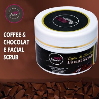                       INDOPOWER ADd140-COFFEE  CHOCOLATE FACIAL SCRUB 100g.                                              