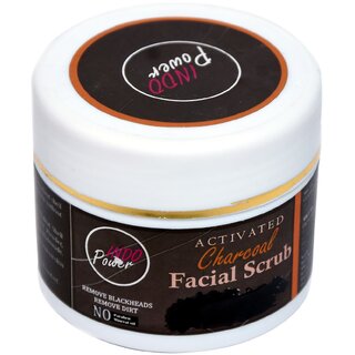                       Indopower Add164-activated Charcoal Facial Scrub 100g.                                              